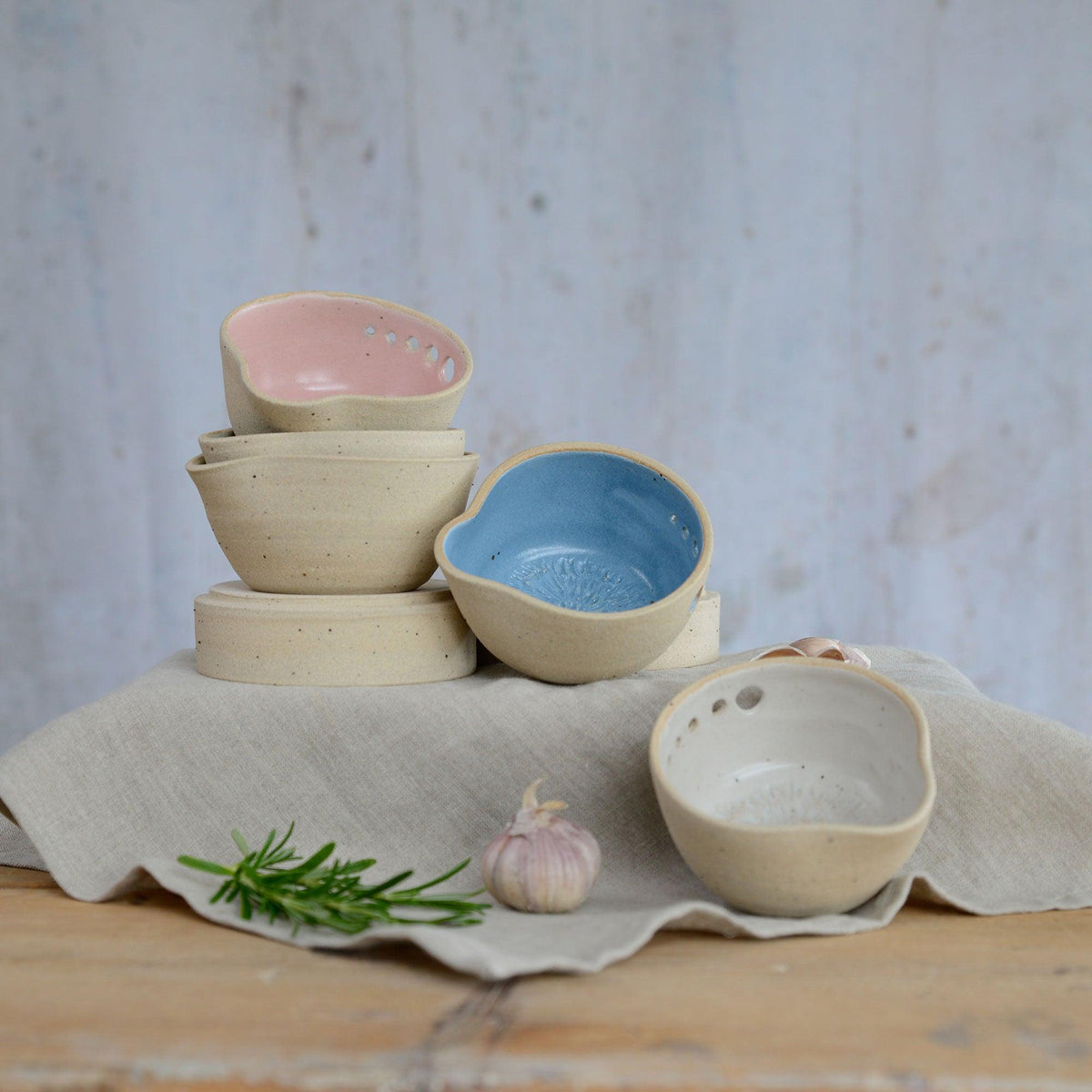 Herb Shredder Bowl Stone Series By Habulous Ceramics – Insideout