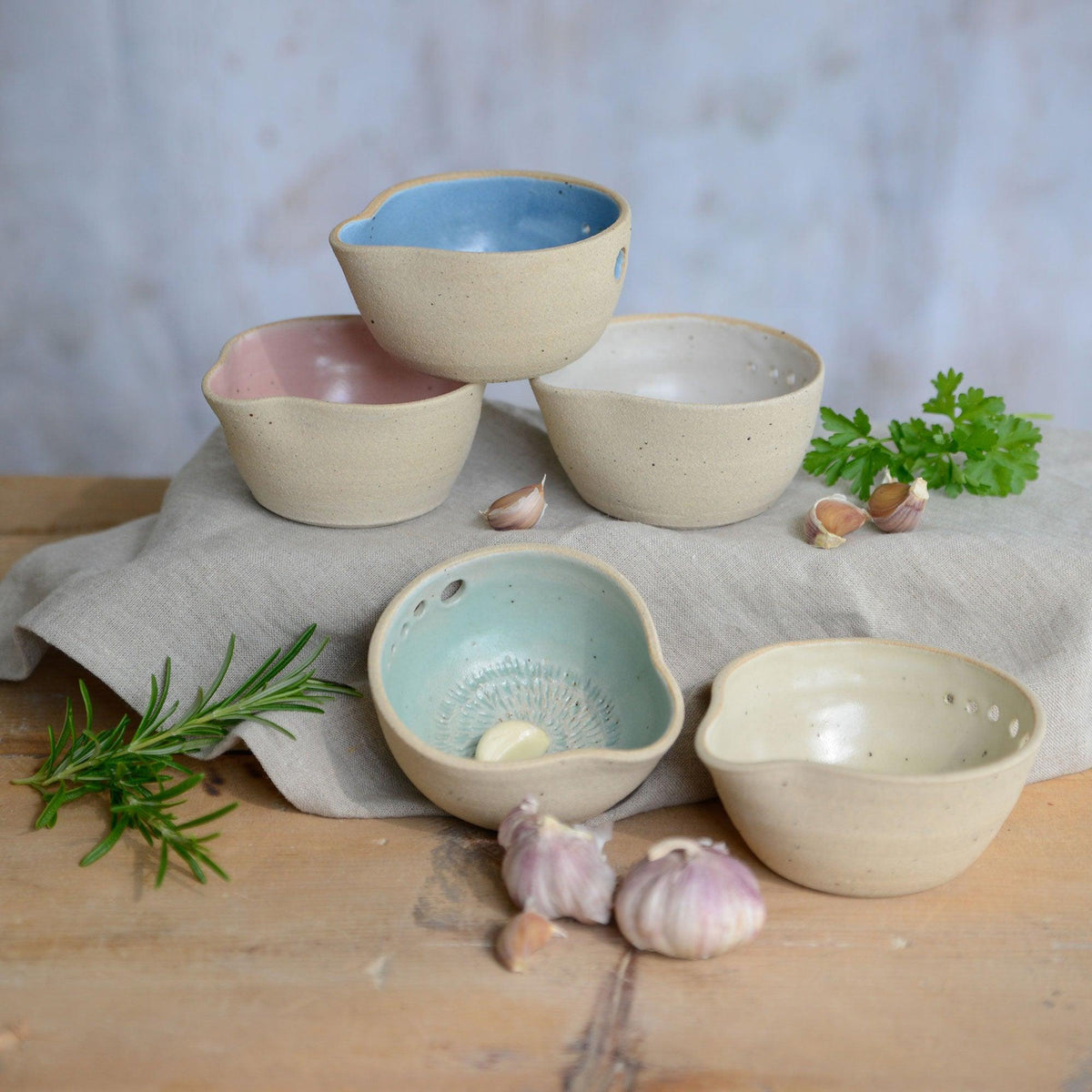 Herb Shredder Bowl Stone Series By Habulous Ceramics – Insideout