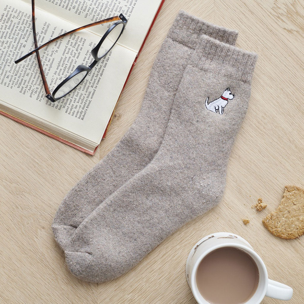 Dog Walker Socks ­ Westie