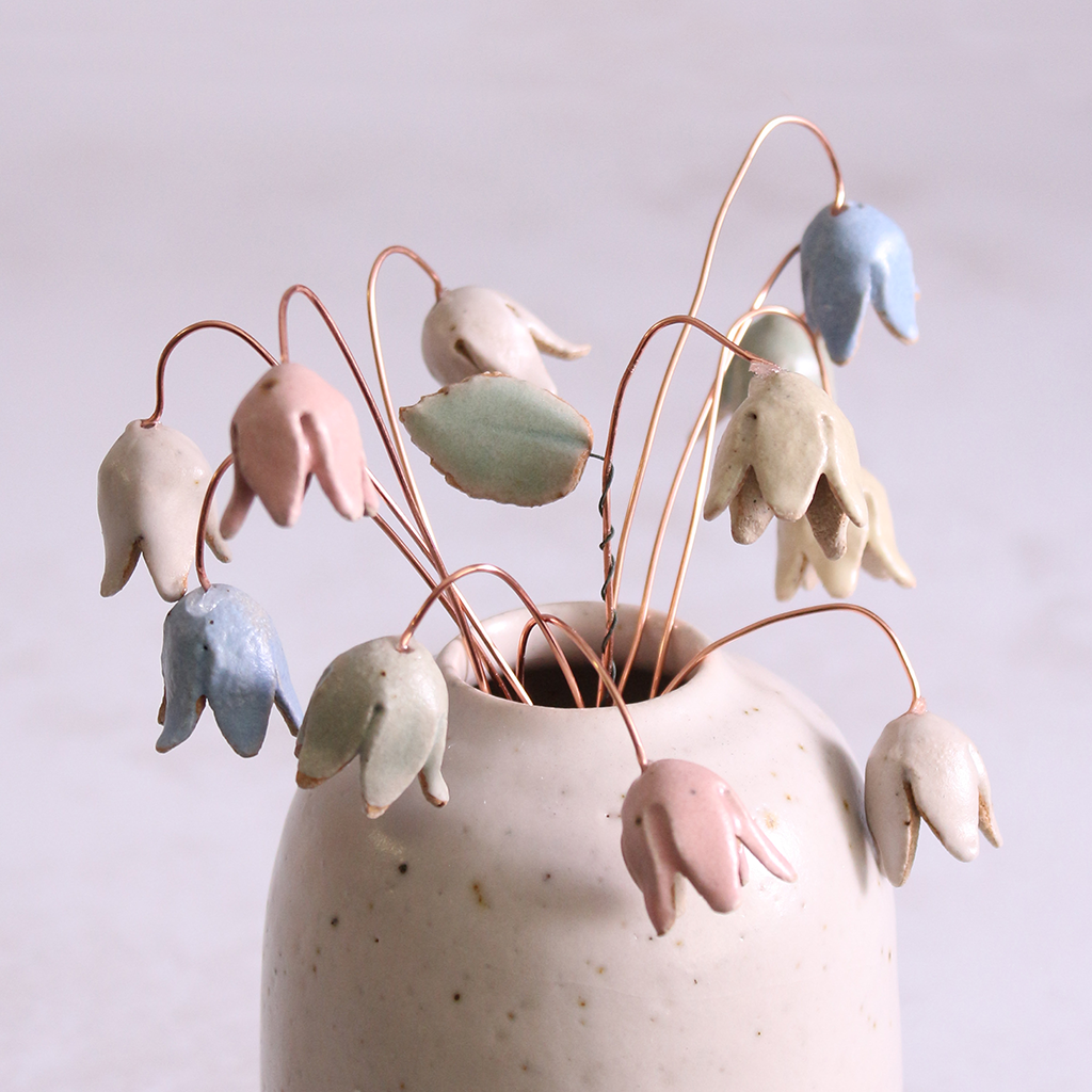 Ceramic Drop Flower Stems