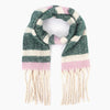 Dallas Heavyweight Scarf - Green Stripe