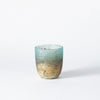 Sea Green Silver Votive Medium