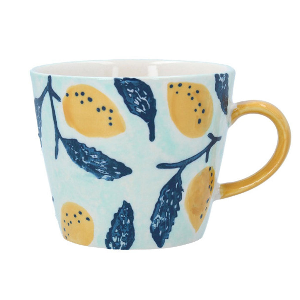 Lemon Tree Stoneware Mug