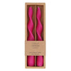 Fuchsia Vintage Twist Taper Candle Box 2