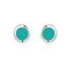 Turquoise Enamel Studs