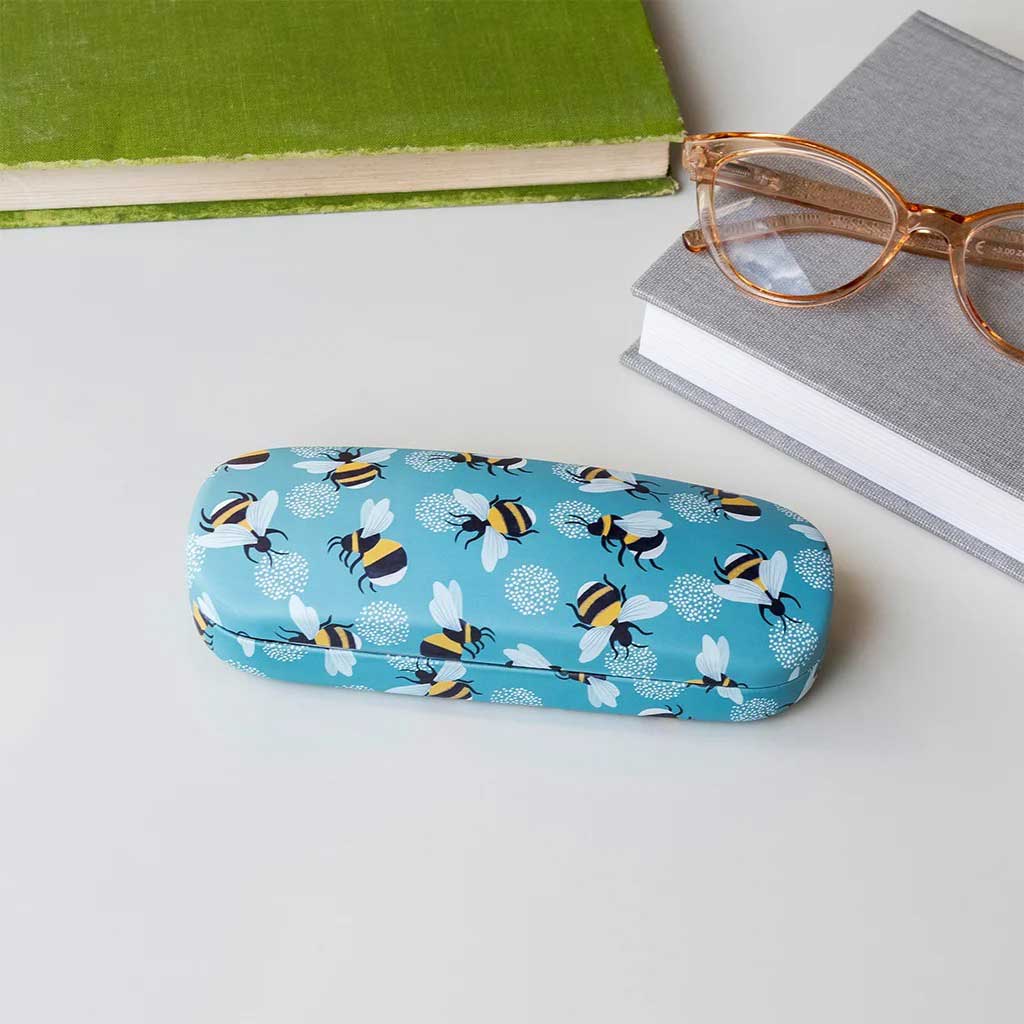 Glasses Case & Cleaning Cloth - Bumblebee