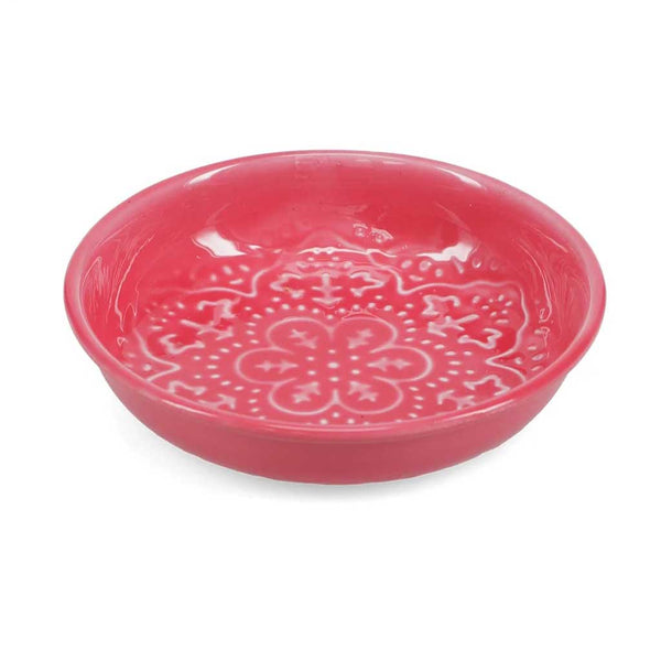 Enamel Trinket Dish - Vibrant Pink