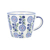 Navy Bellis Daisy Stoneware Mug