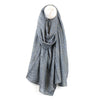 Metallic Speckle Print Scarf Dove Grey