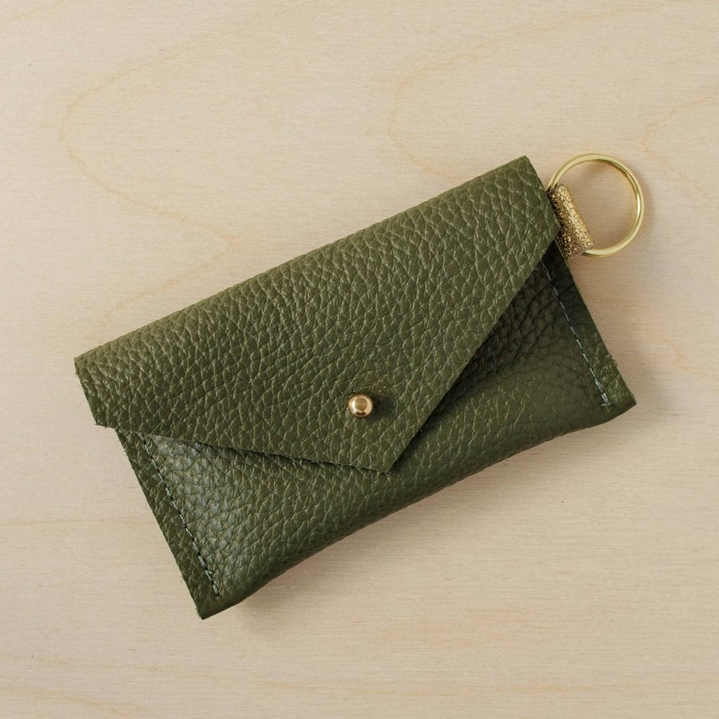 Leather Keyring Card Holder