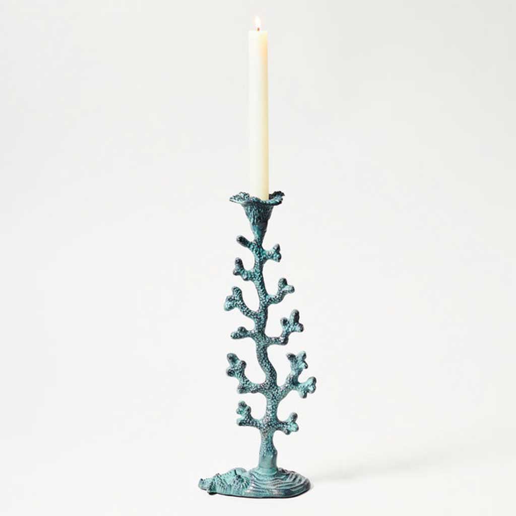 Small Coral Candleholder Coral Reef