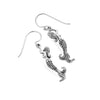 Mermaid Sterling Silver Drop Earrings