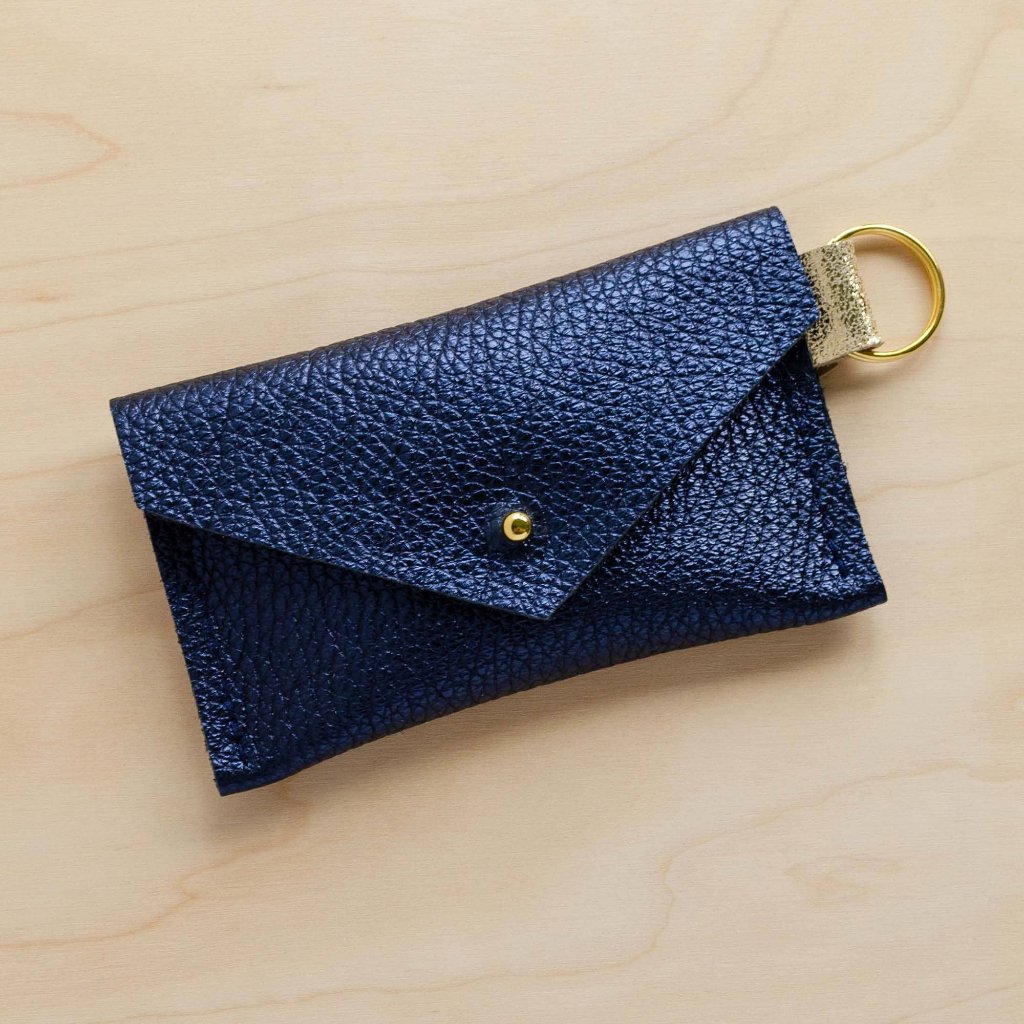 Leather Keyring Card Holder