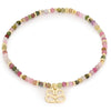 Dash Tourmaline Gemstone Stretch Bracelet