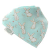 Bunnies On Mint Dribble Bib