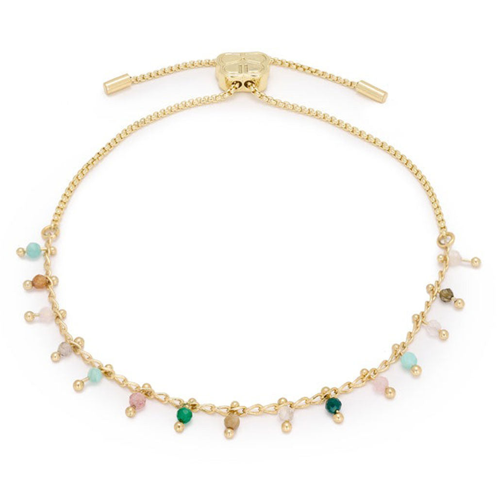 Aloha Tourmaline Gold Bracelet