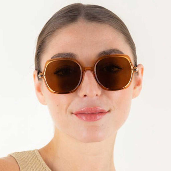 Cher Amber Sunglasses