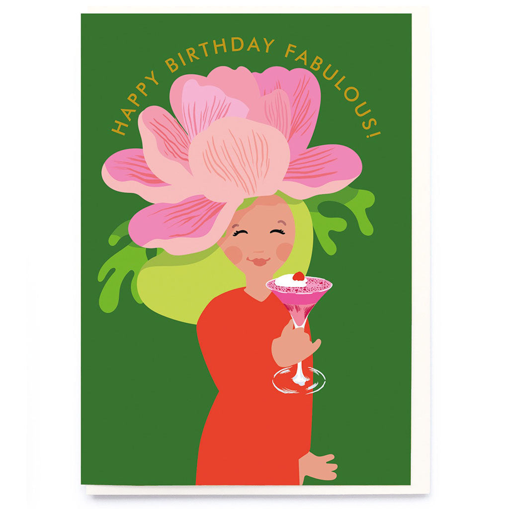 Fabulous Flower Girl Card