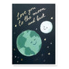 Moon & Back Card