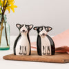 Salt and Pepper Shaker Boston Terrier Dog