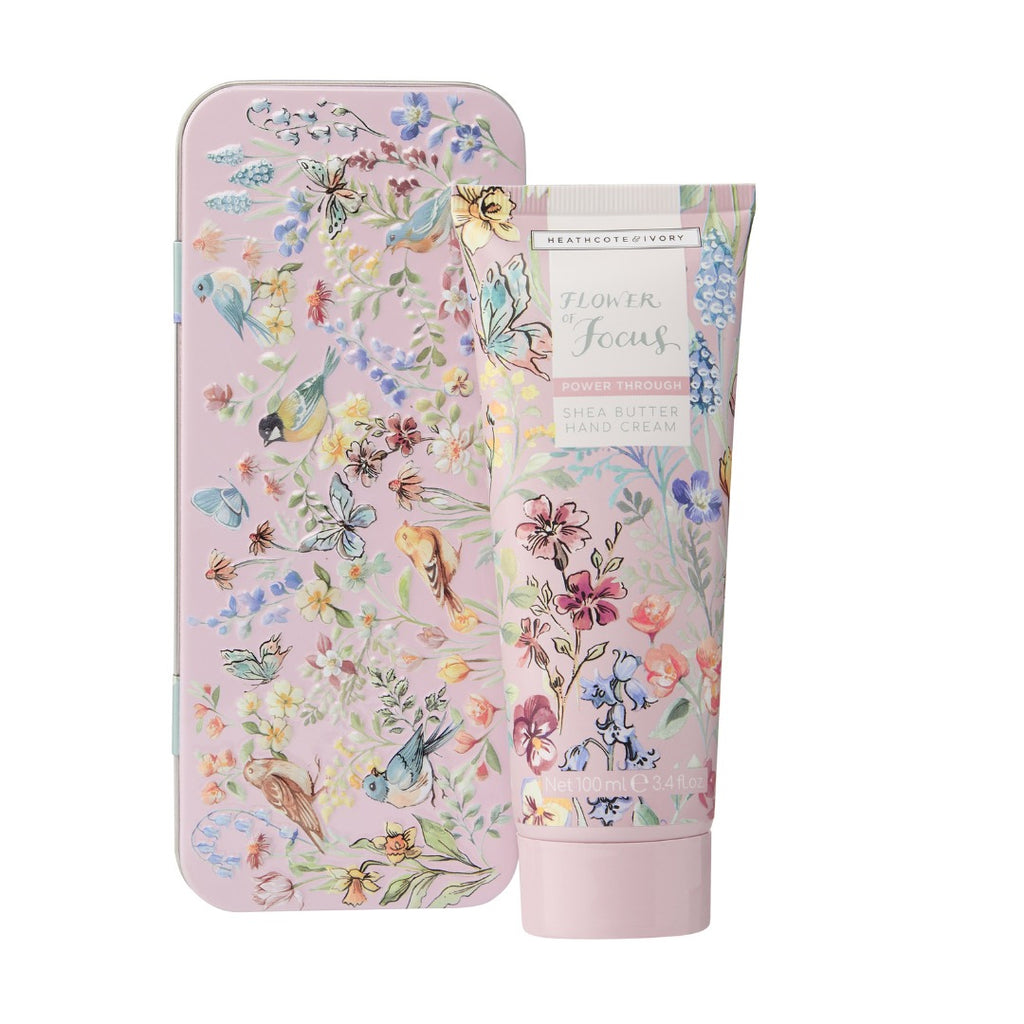 Flower Of Focus Hand Cream 100ml in Tin