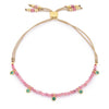 Holly Pink Tourmaline Gold Bracelet