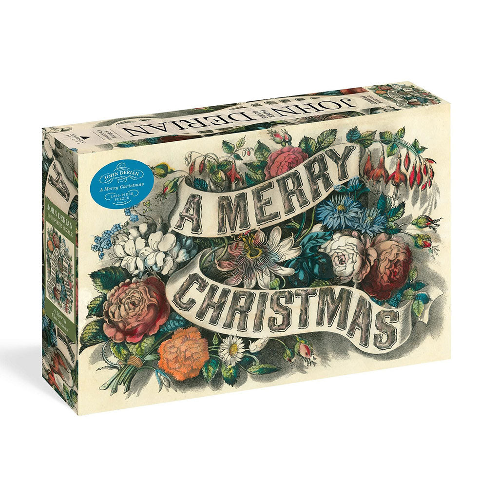 John Derian Merry Christmas 1000 Piece Jigsaw Puz