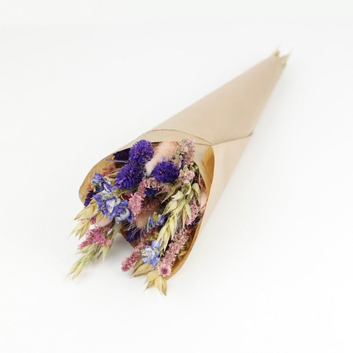 Mini Dried Violet Bouquet