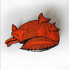 Orange Fox Badge