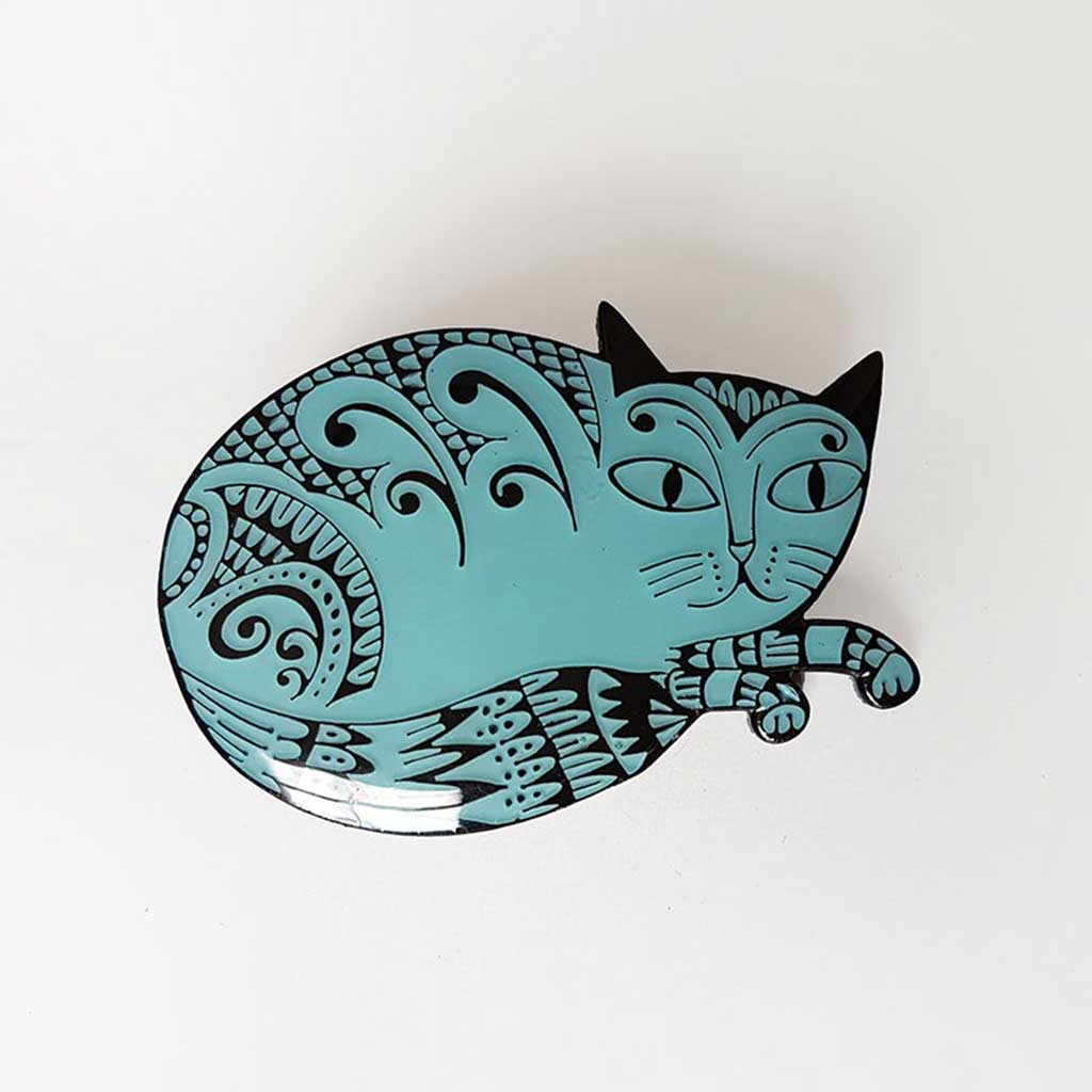 Blue Cat Badge