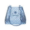 Blue Stone Woven Jacquard Ava Bag