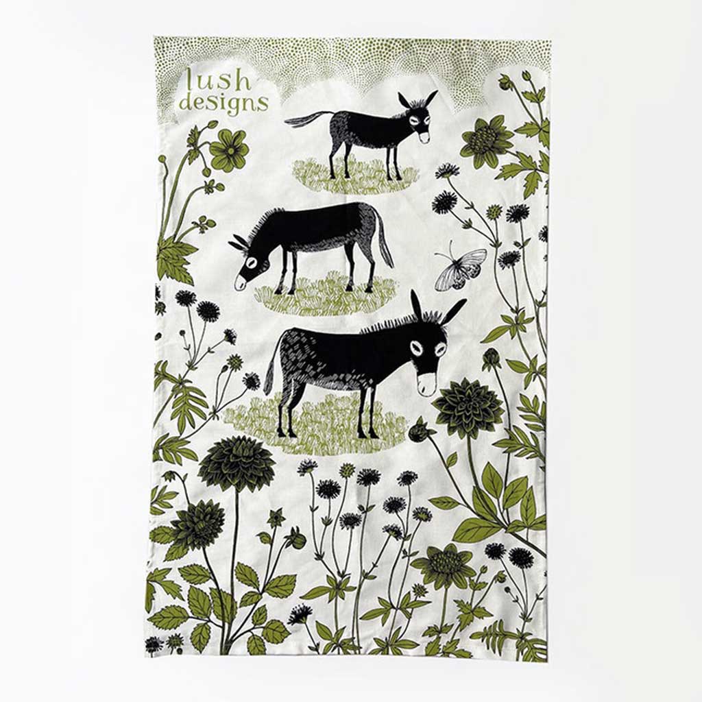 Donkey Tea Towel