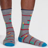 Lucas Bamboo Arcade Socks Grey Marle