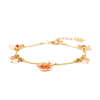 Bracelet multi-pendentifs Dafne