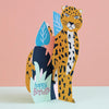 3D Leopard Card - Insideout