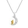 Gazey Hare Sterling Silver Necklace