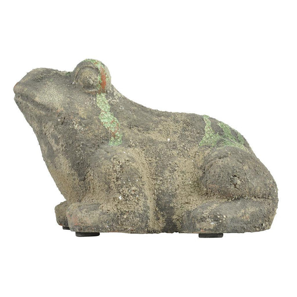 Aged Terracotta Frog - Insideout