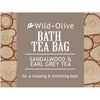 Bath Tea Bag Sandlewood & Earl Grey Tea - Insideout