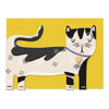 Black & White Cat Card - Insideout