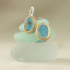 Blue Reef Oval Drop Earrings - Insideout