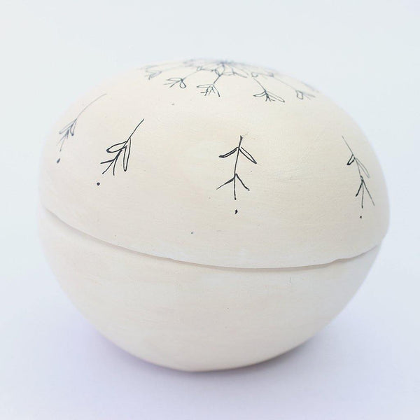 Botanical Seedhead Candle Pot - Insideout