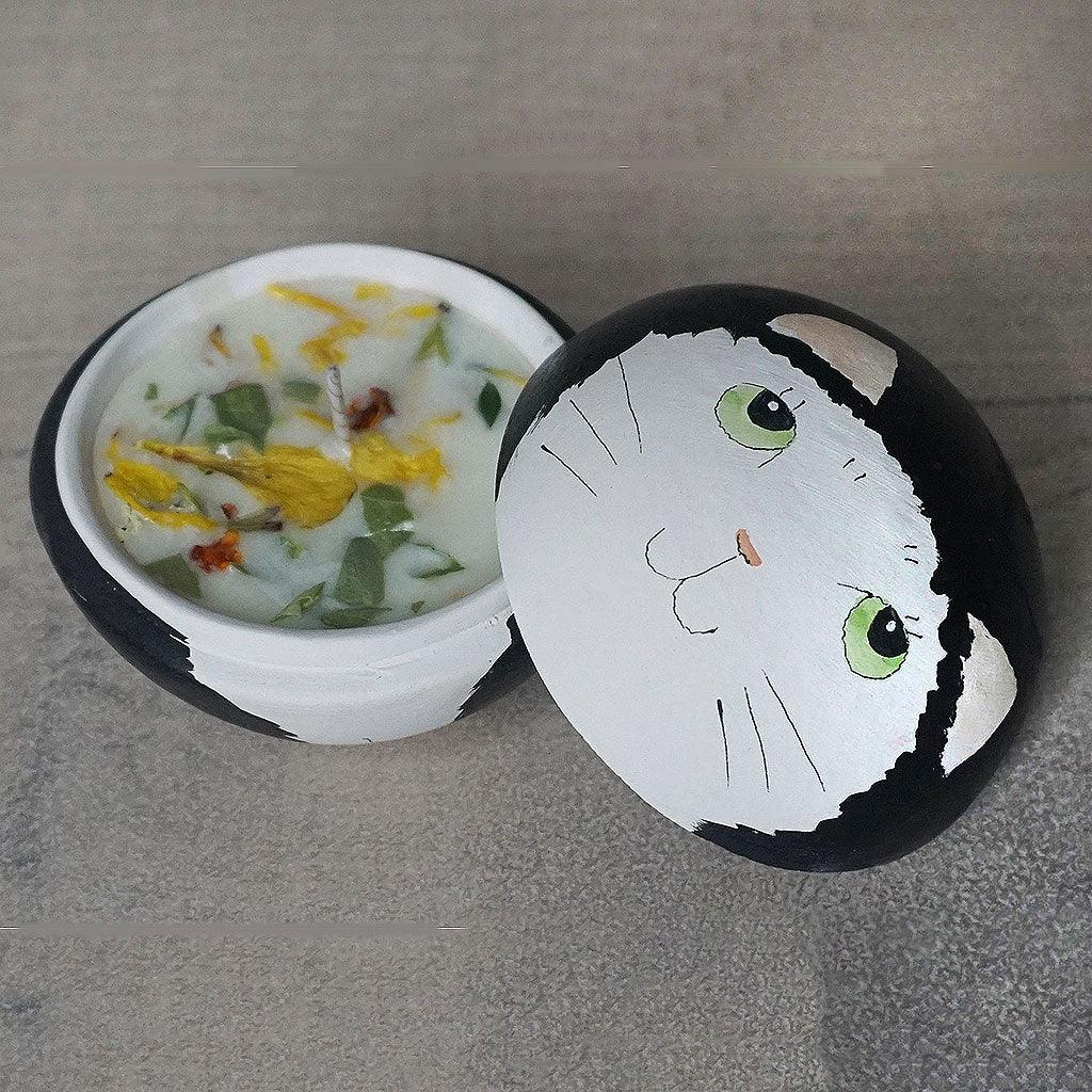 Cat Candle Pot - Insideout