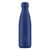 Chilly's Bottle Matte All Blue 500ml - Insideout