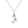 Daisy Chain Sterling Silver Neckalce - Insideout