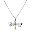 Dragonfly Sterling Silver Pendant Necklace - Insideout