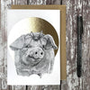 FF05 Pig & Spider Foiled Card - Insideout