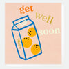 Get Well Juice Card - Insideout