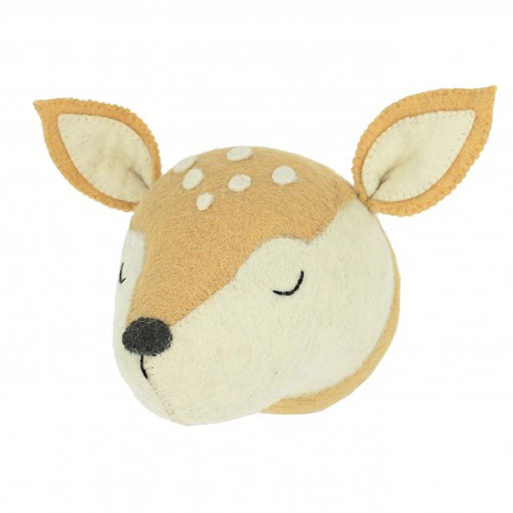 Mini Sleepy Deer Wall Hanging - Insideout