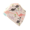 Pink And Lilac Dinosaur Dribble Bib - Insideout