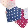 Polka Dots Dribble Bib Dark Blue - Insideout